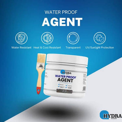 Hydra Waterproof Agent | Super Strong Invisible Waterproof Anti-leakage Agent | Instant Repair Waterproof Anti-leakage Agent 500g (with Brush)
