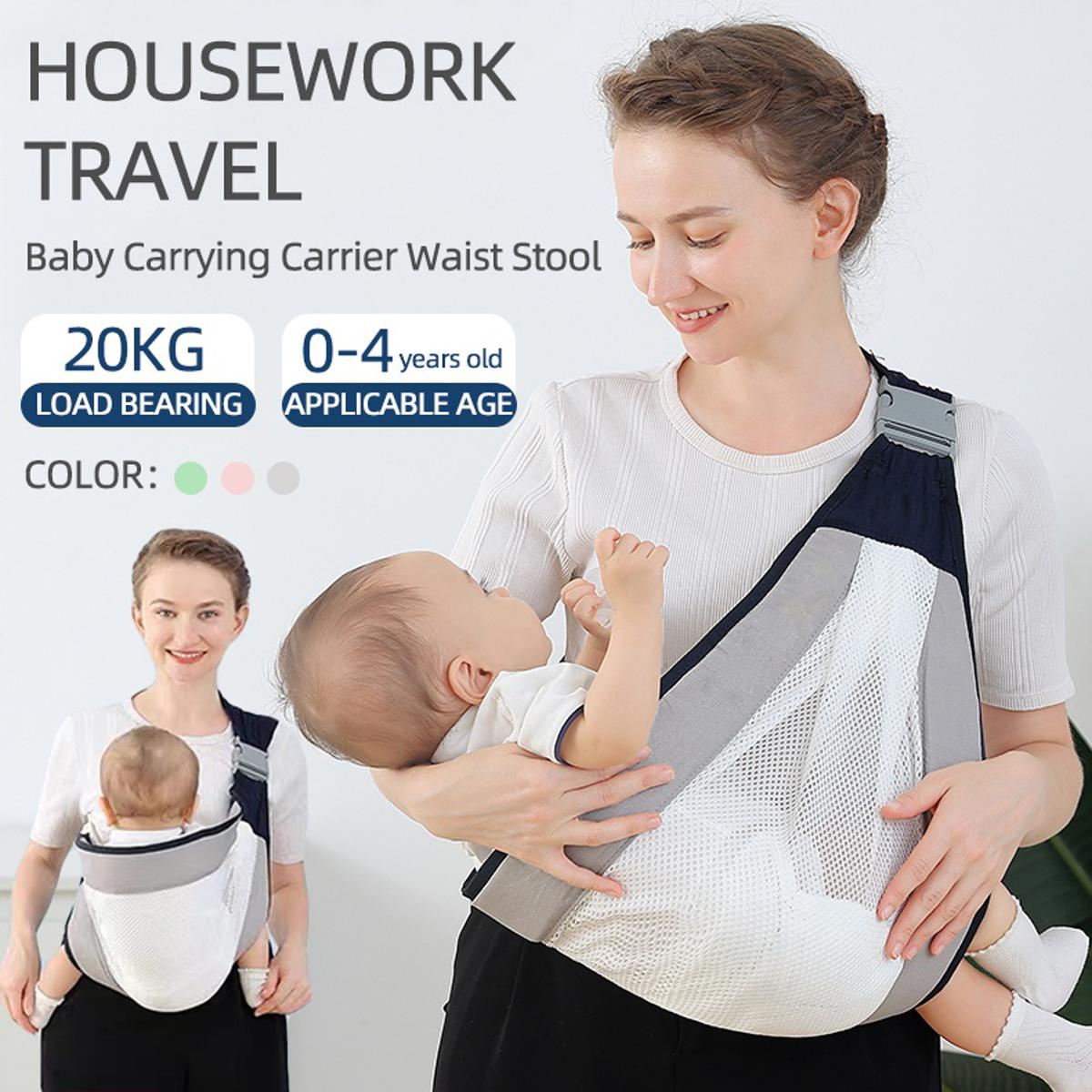Baby Carrier, Baby Strap one Shoulder Labor-Saving Polyester